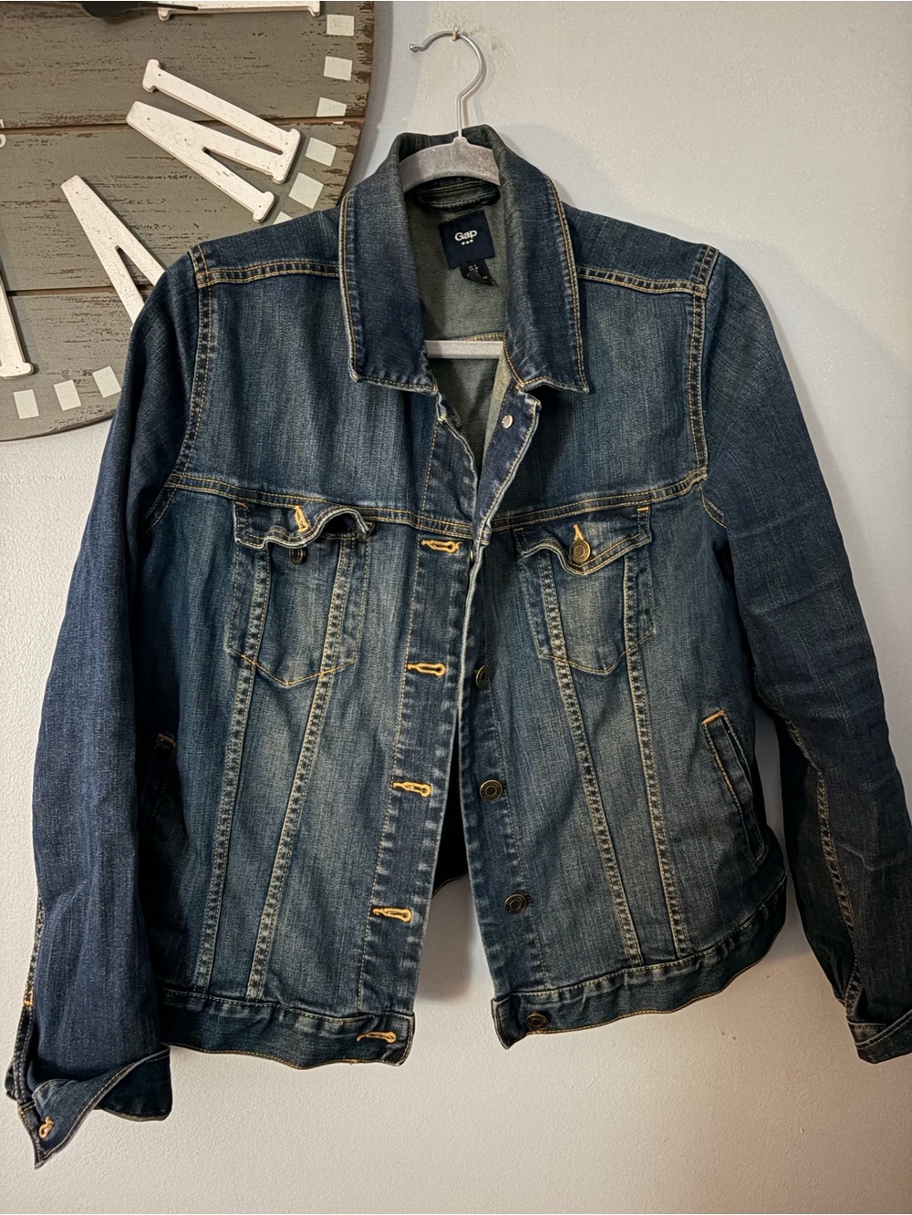 GAP women’s Dark Blue Denim Jacket